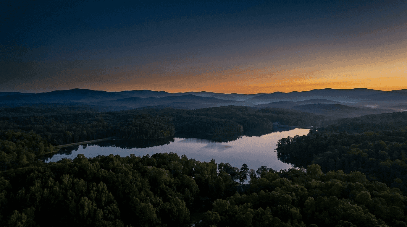 Upstate South Carolina landscape, the region Bihn Construction serves